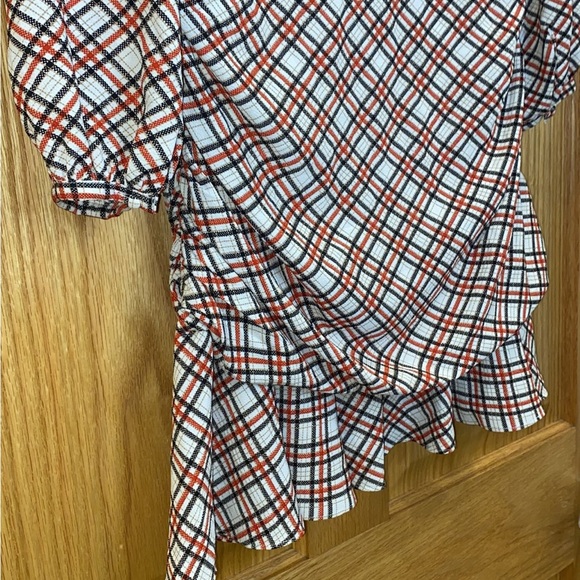 1. STATE
Long Sleeve V-Neck Ruffle Mini Dress - Picture 2 of 12